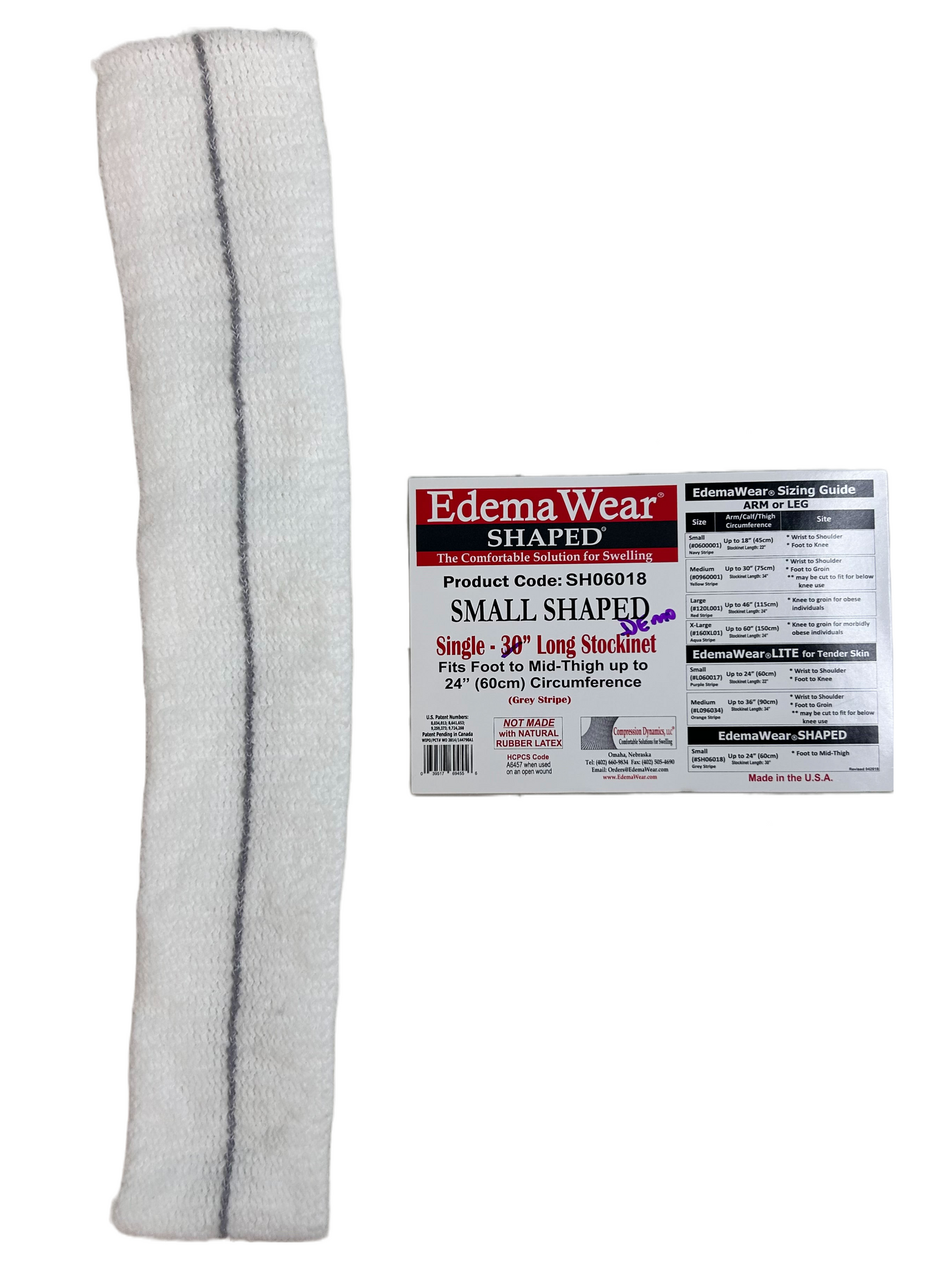 EdemaWear SHAPED Stockinets- Cone Shaped