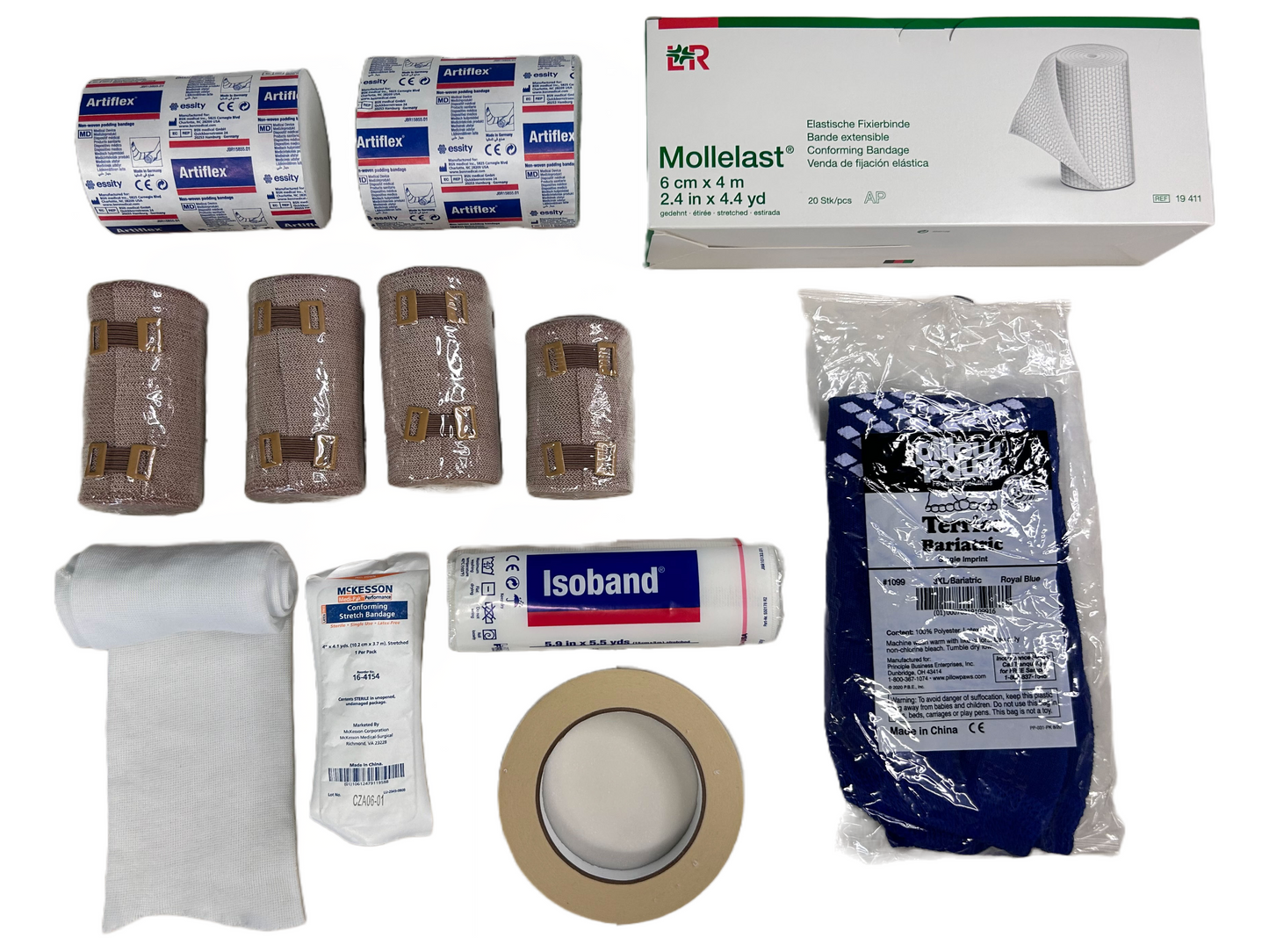 Lymphedema Half Leg Bandage Kit