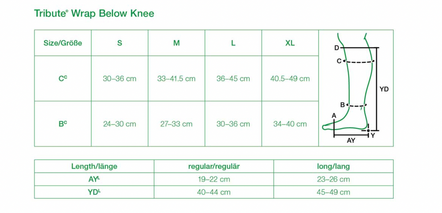 L & R Solaris TributeWrap Below Knee