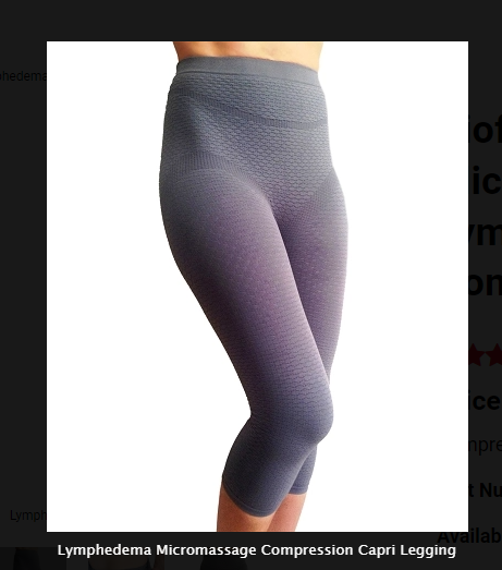Bioflect FIR Therapy Micromassage Lymphedema Compression Capri
