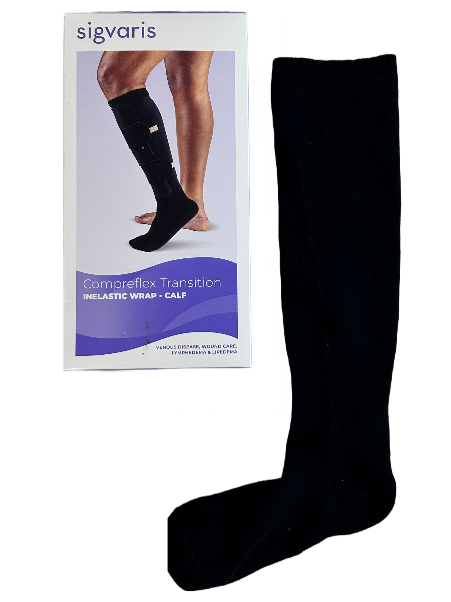 Sigvaris :Inelastic Wrap, Compreflex Calf (w/Liner Options)